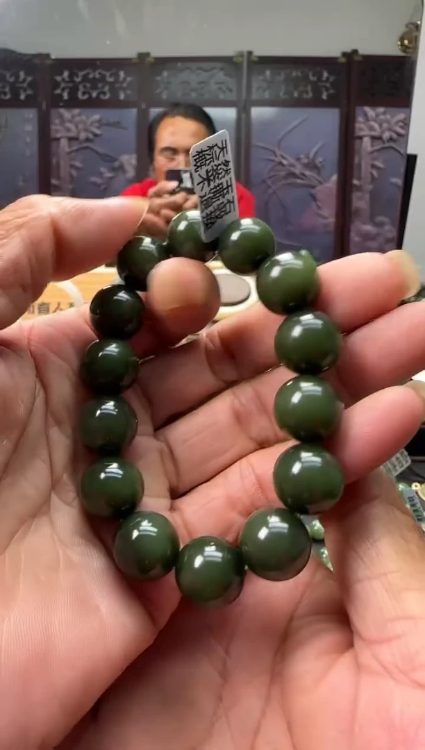 未镶嵌和田玉珠宝奇石手串
