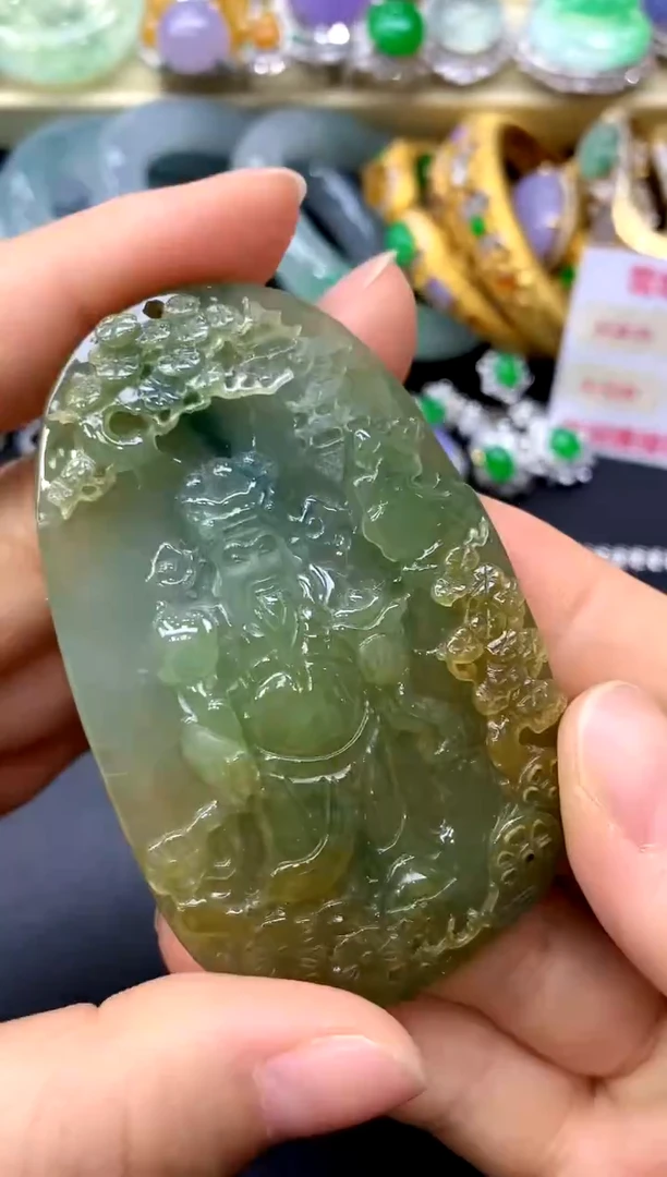 颈饰未镶嵌翡翠293-中国好珍宝