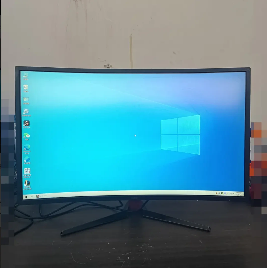 95新  95新网吧拆机显示器32英寸1k/2K高刷曲面电竞游戏显示器