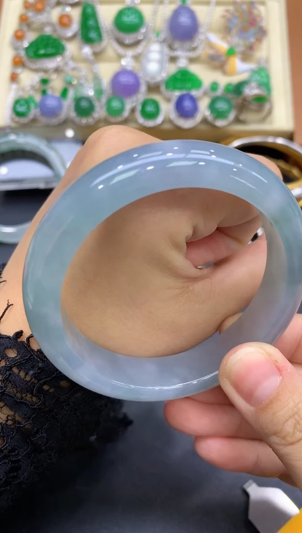 未镶嵌手镯翡翠810-中国好珍宝