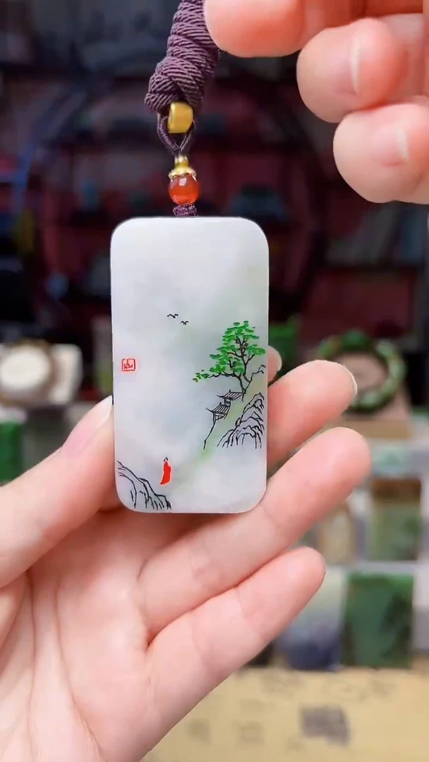 未镶嵌独山玉颈饰48