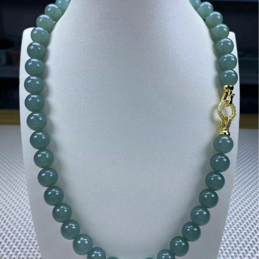 F22湖水蓝12mm项链经典精品时尚气质百搭情侣款多样性发其一