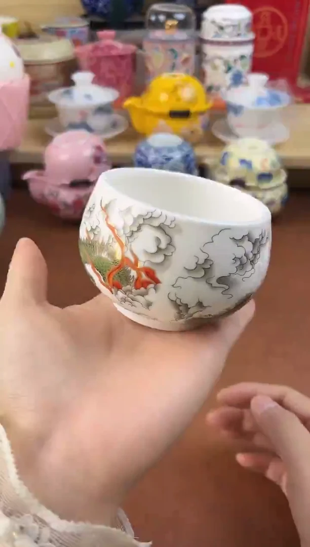 陶陶瓷茶具摆件旅行套组