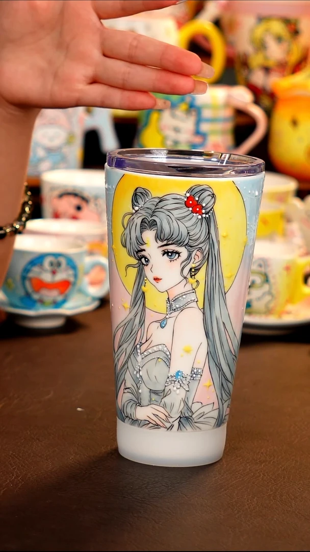 景德镇手工手绘杯杯