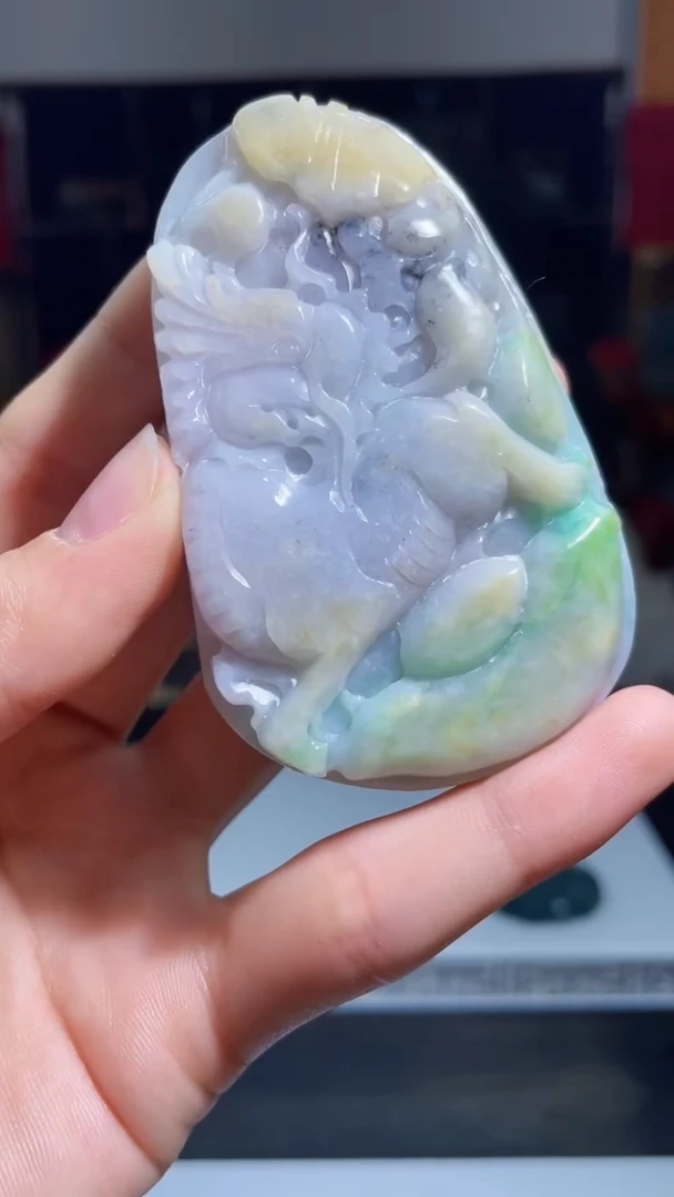 【闪购商品】翡翠吊坠(不含链)未镶嵌D70