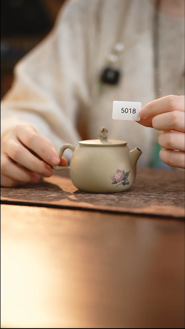 雲梦茶器紫陶茶壶5018
