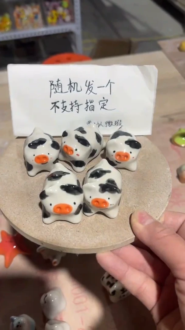 【闪购商品】摆件41微瑕手工陶瓷摆件