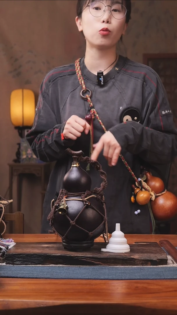 1020号精品大漆葫芦防腐防渗装水茶酒