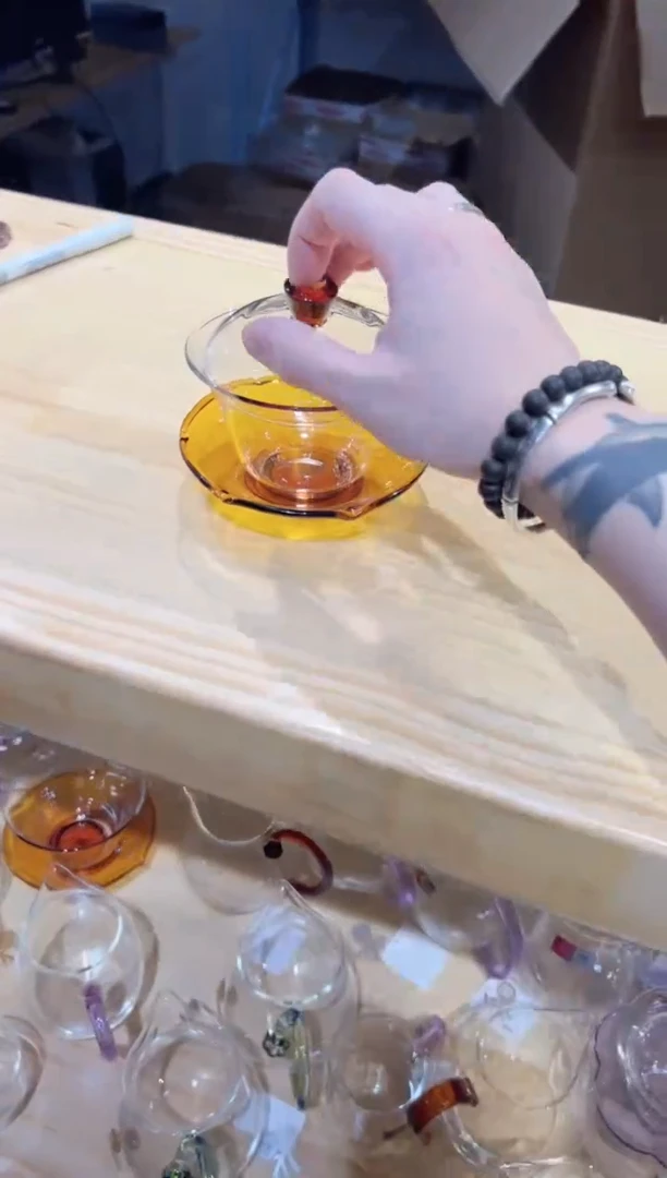 海**色禾器-云容茶海-浅紫色