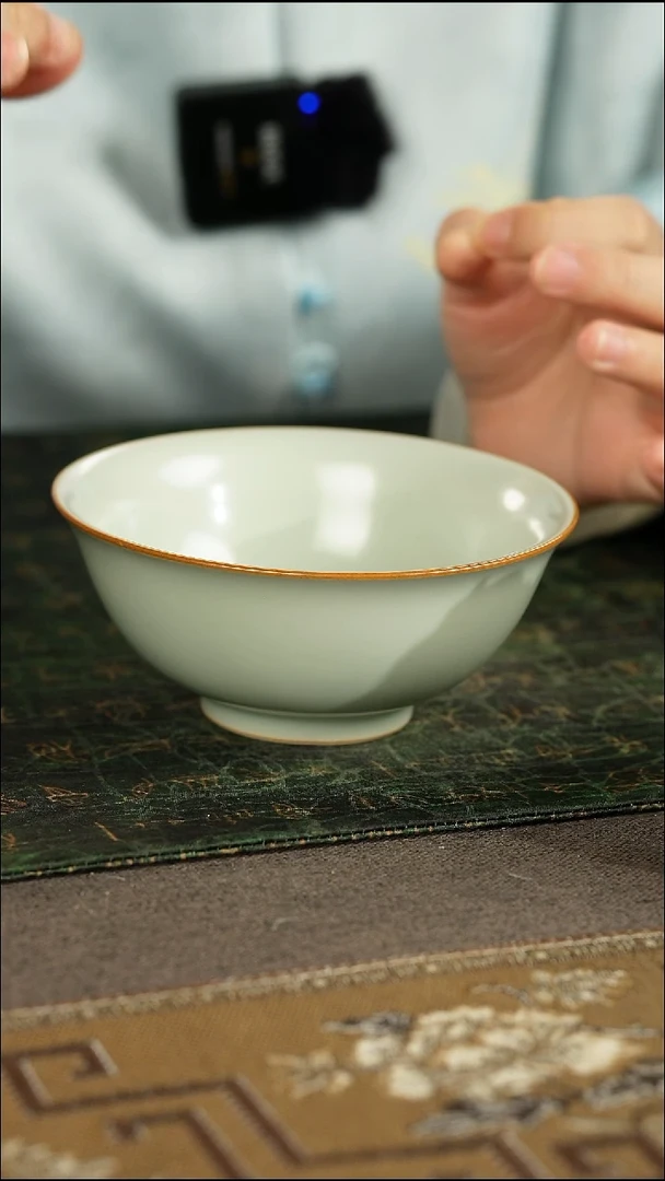 善窑厂汝窑天青膳食碗10只（2选1）