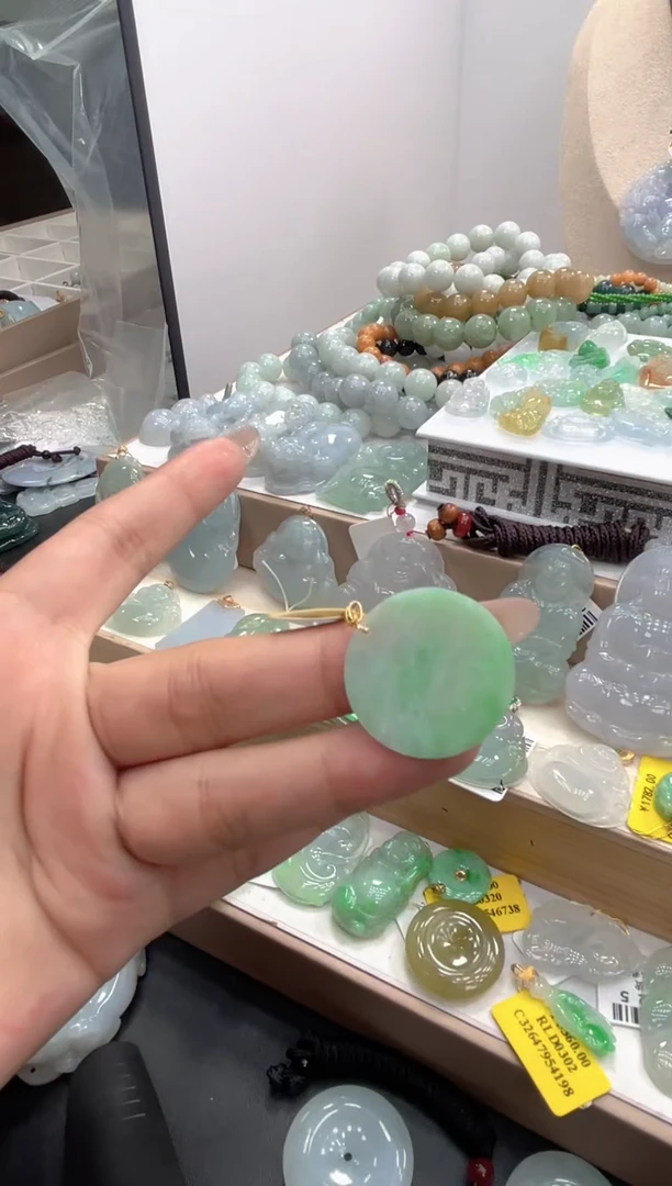 颈饰未镶嵌翡翠024多样性发货