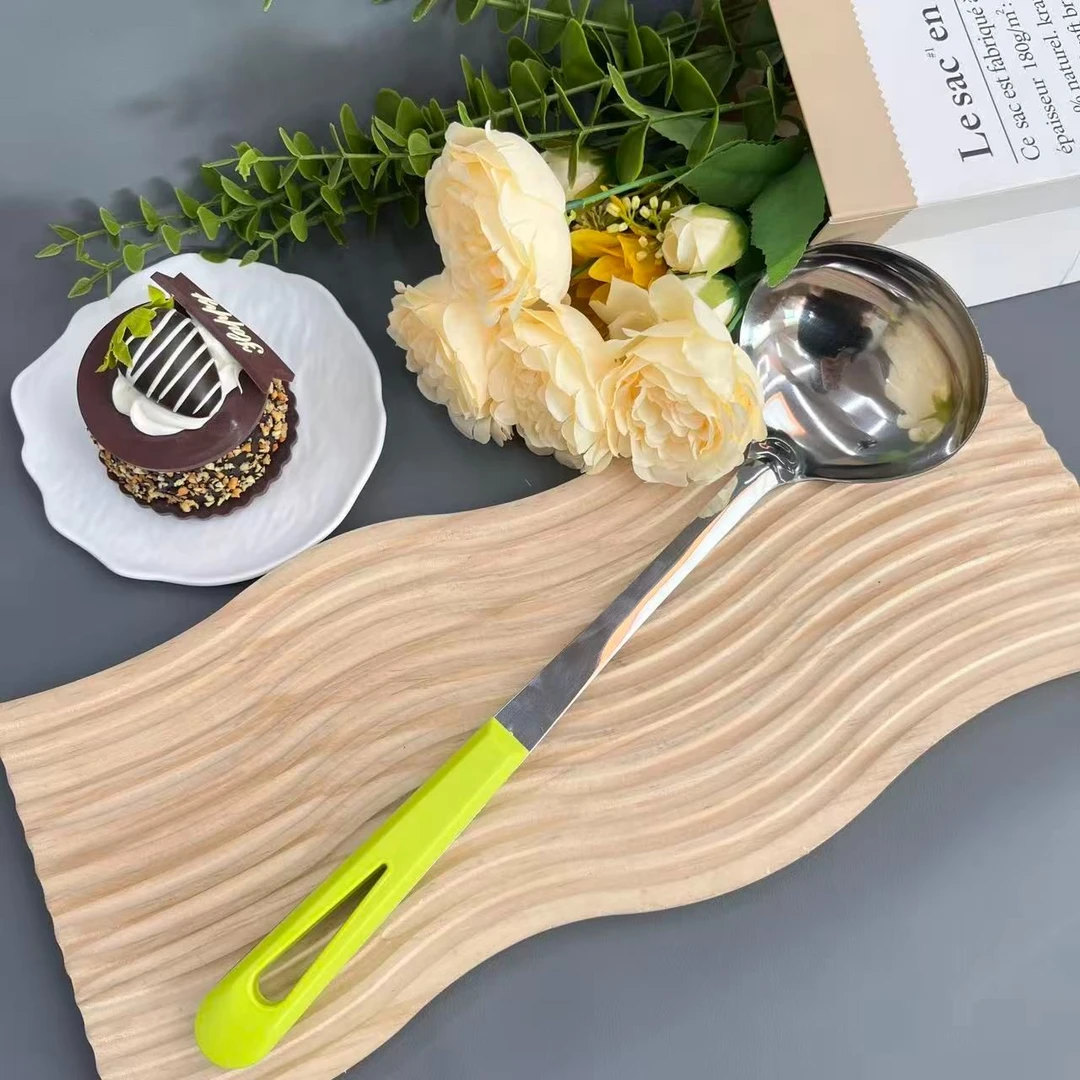 【新号福利】不锈钢深凹水滴大汤勺1支【汤姆福利专场】