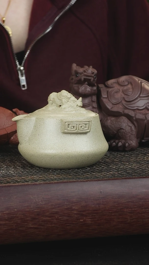 茶杯紫砂倩*柴烧星牧定金 10