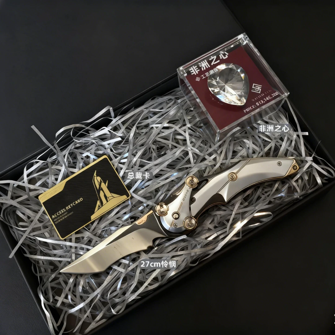 三角洲行动周边合金模型全套产品礼盒怜悯启动卡黑海手斧男生礼物