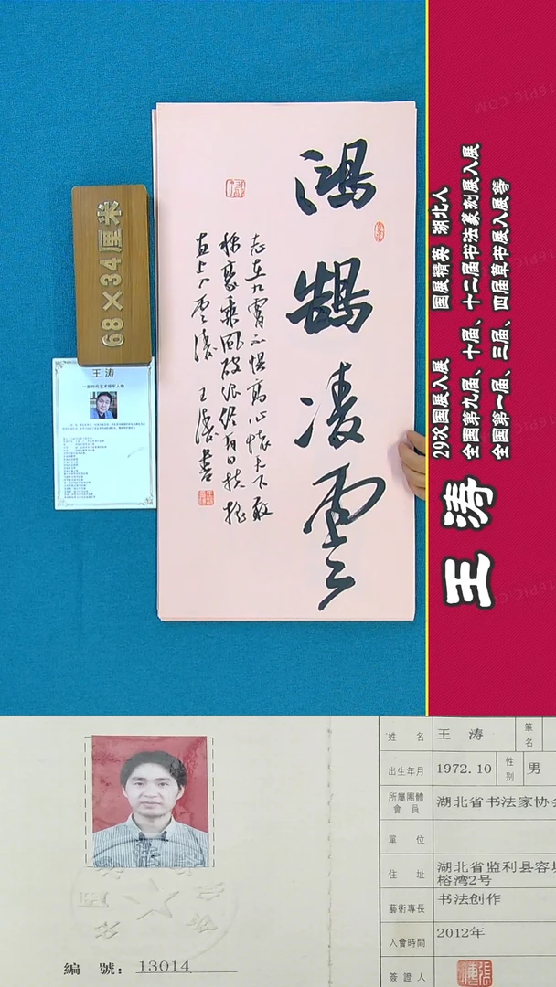 书法199R王涛书法作品