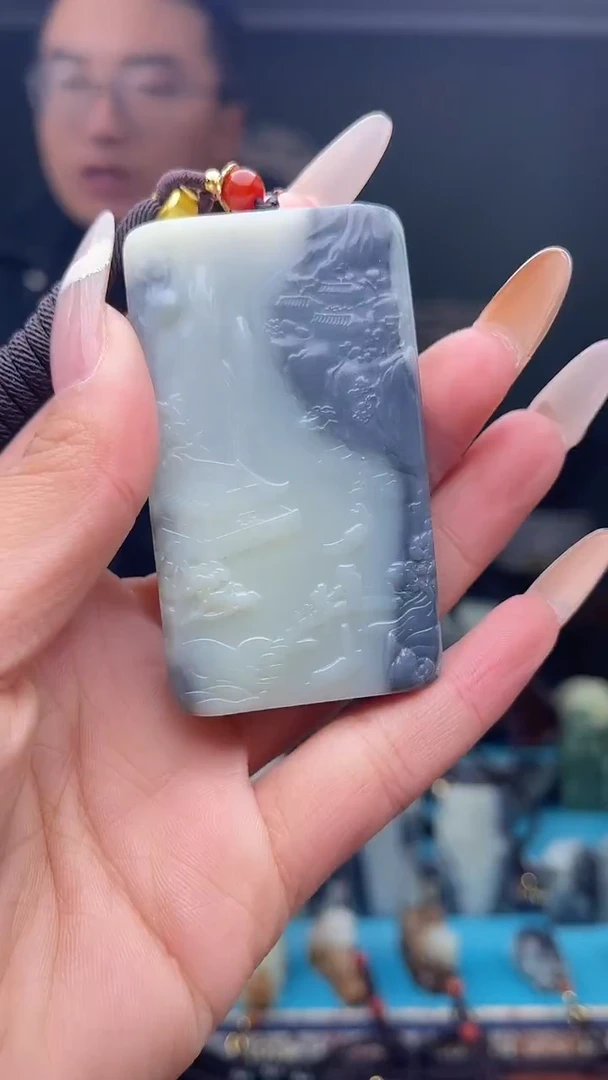 未镶嵌和田玉挂件1