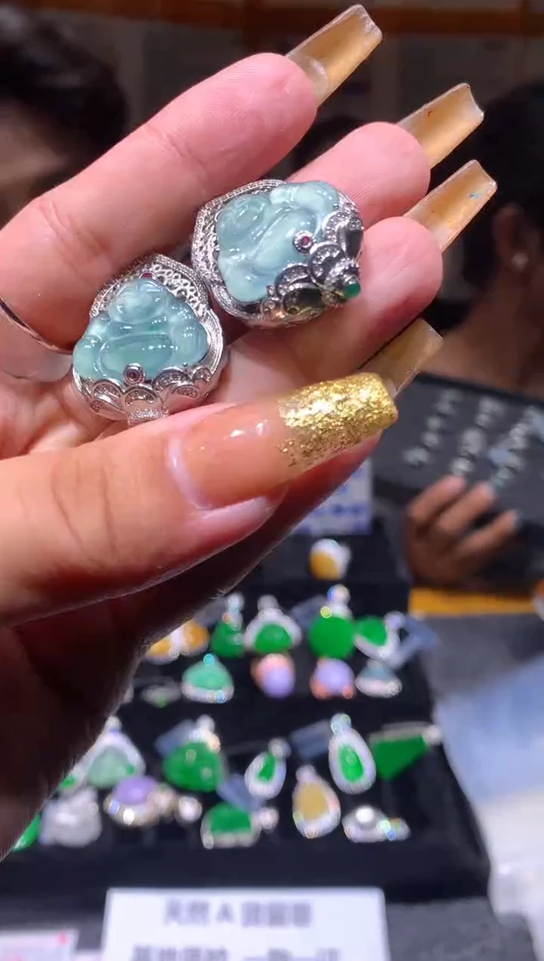 定制翡翠未镶嵌8定制翡翠-多样性发货（发其一）