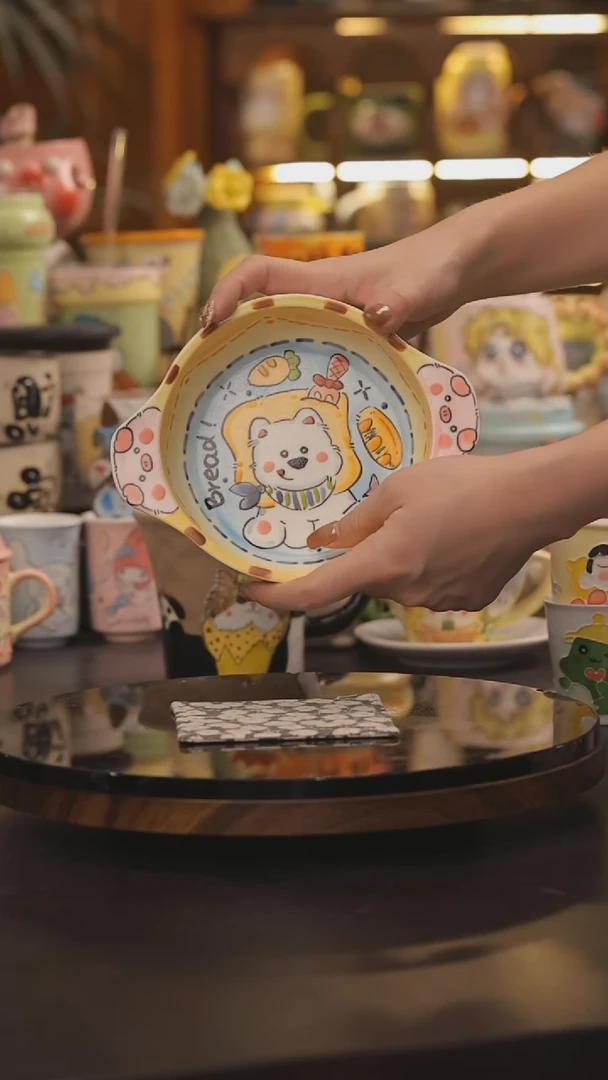 景德镇釉下彩绘设计师款式陶瓷
