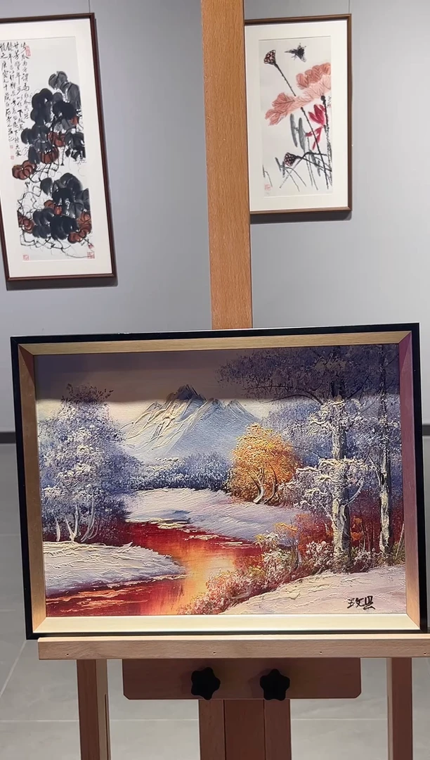 【闪购商品】绘画王文县-1平尺-油画作品