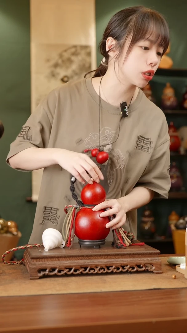 43号精品天然大漆酒葫芦一物一拍~