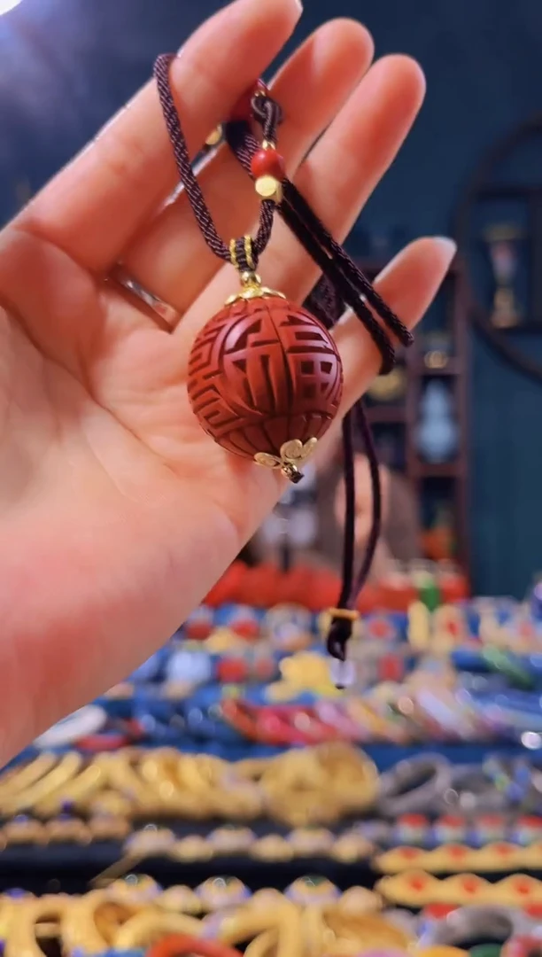 【闪购商品】非遗技艺 雕漆项链 福