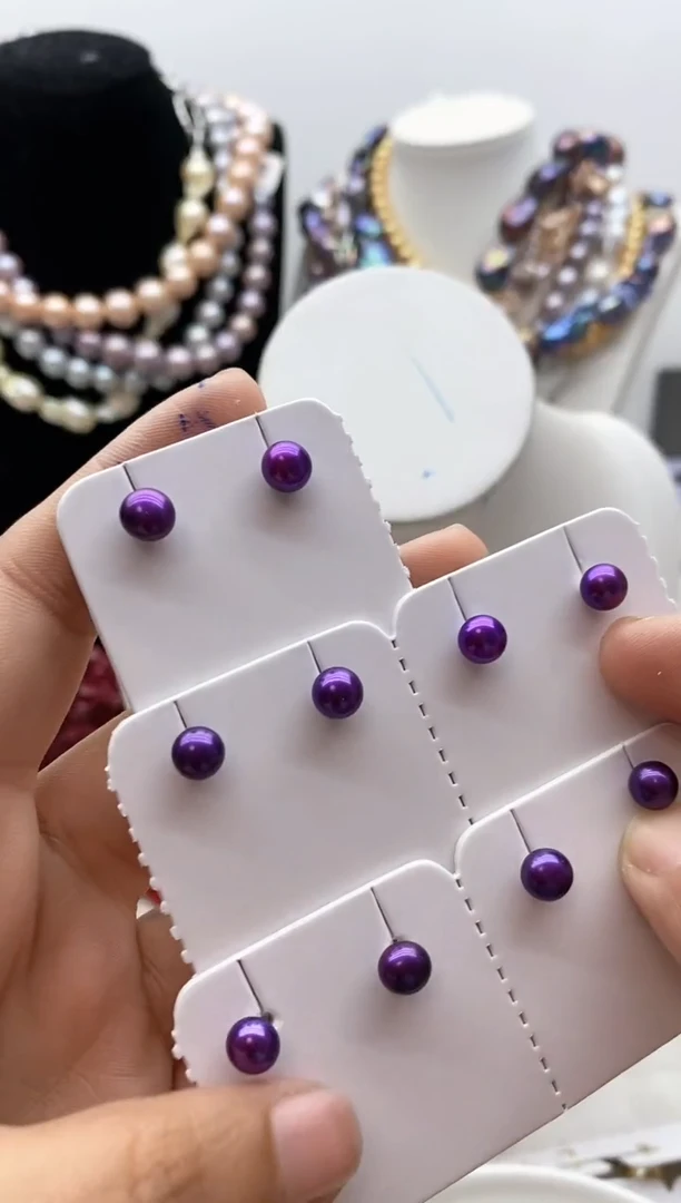 【闪购商品】淡水珍珠颈饰钛钢56