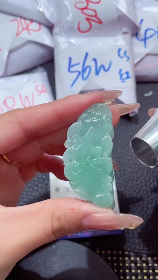 颈饰未镶嵌翡翠445