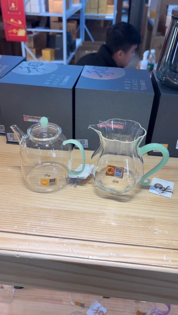 【闪购商品】禾器宴臣浅玉+蔓妍茶海浅玉色