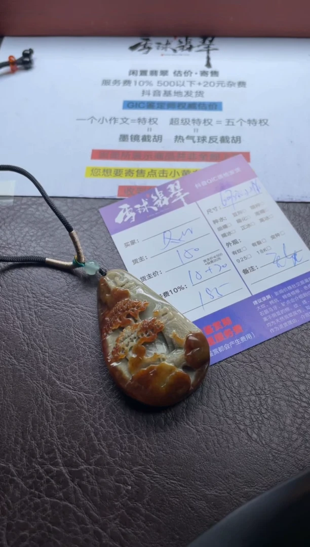 翡翠未镶嵌颈饰1125530112