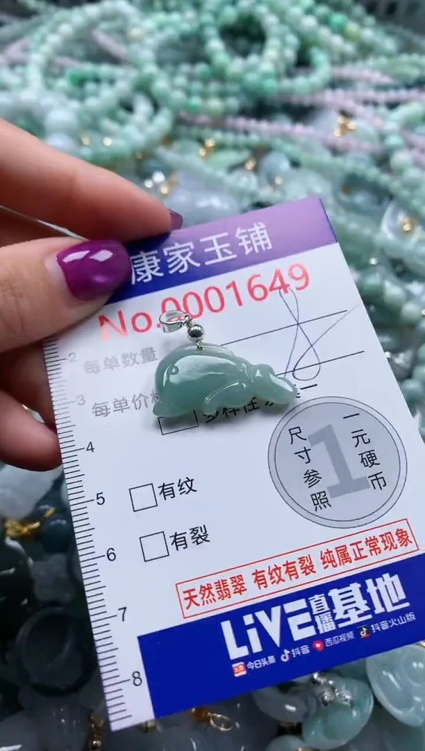 颈饰未镶嵌翡翠1649