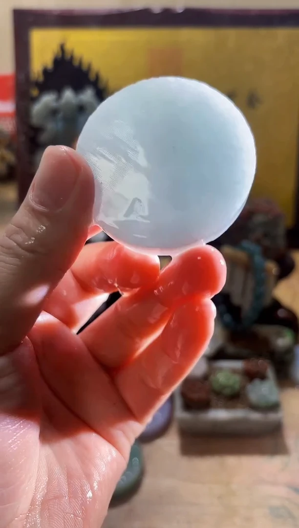 未镶嵌挂件翡翠A货常星8155