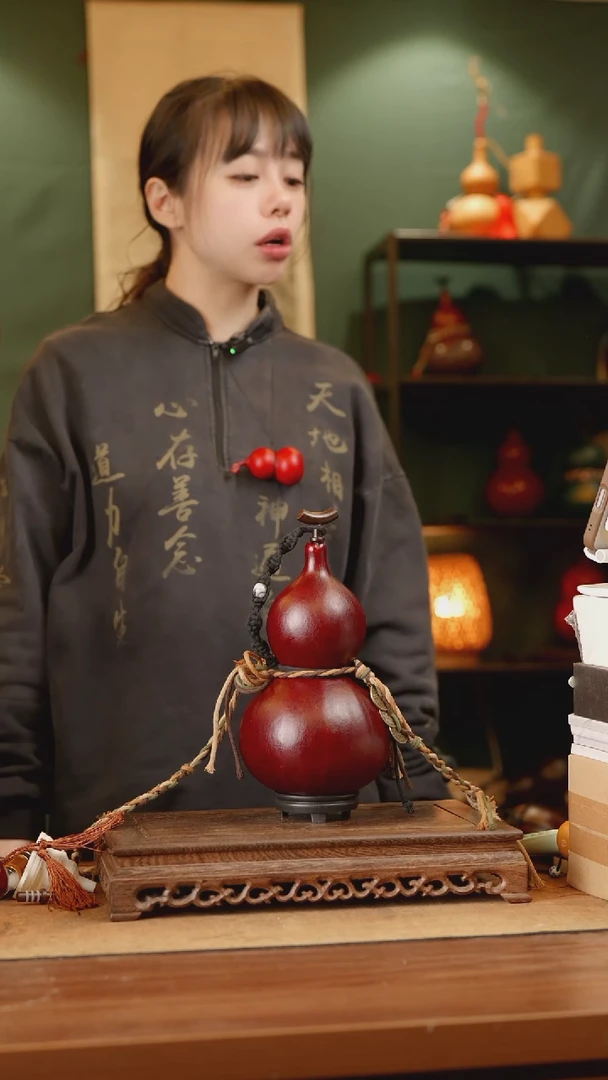 79号精品天然大漆酒葫芦一物一拍~