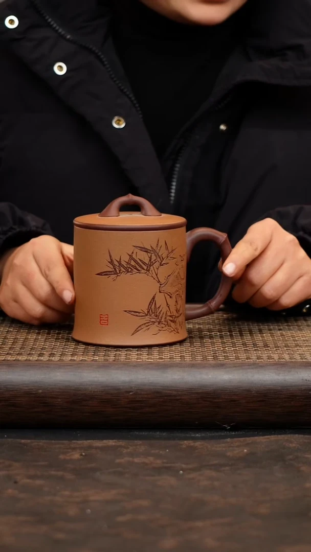 茶杯紫砂粉浆紫砂