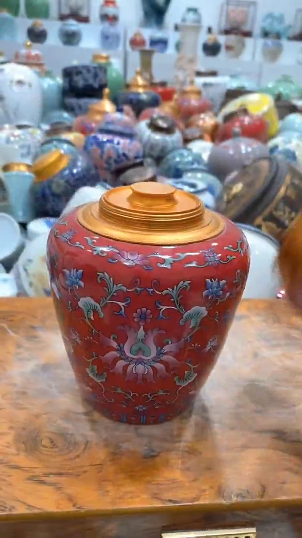 摆件茶叶罐密封罐储存罐