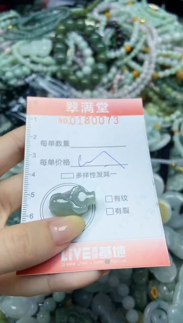 颈饰未镶嵌翡翠闪购0180073