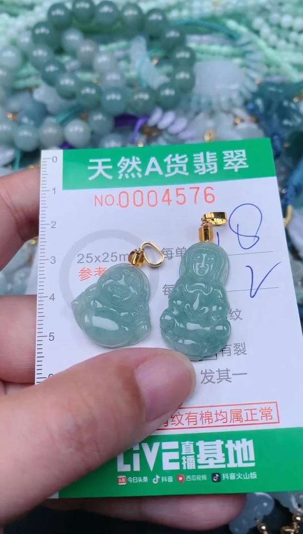 翡翠未镶嵌颈饰.0004576