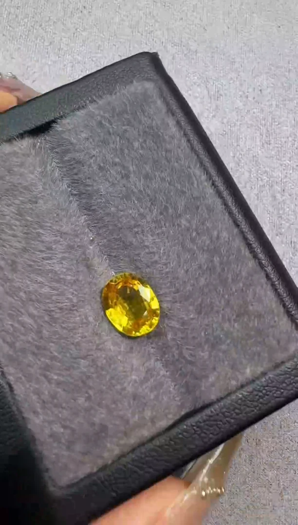 裸石彩色蓝宝石2.11克拉