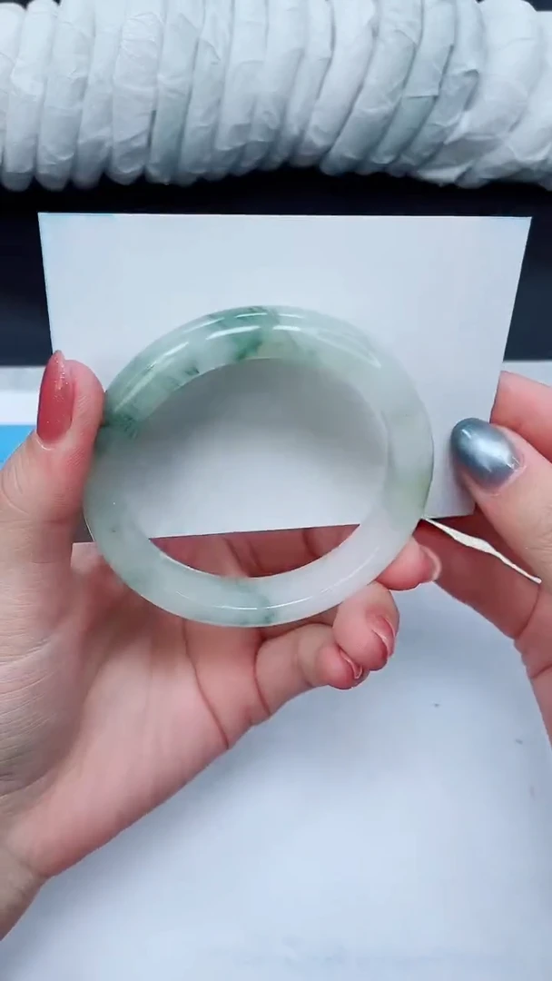 未镶嵌手镯石英质玉A1-55`56`57