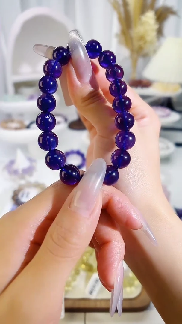 未镶嵌手串水晶紫水多样性发其一