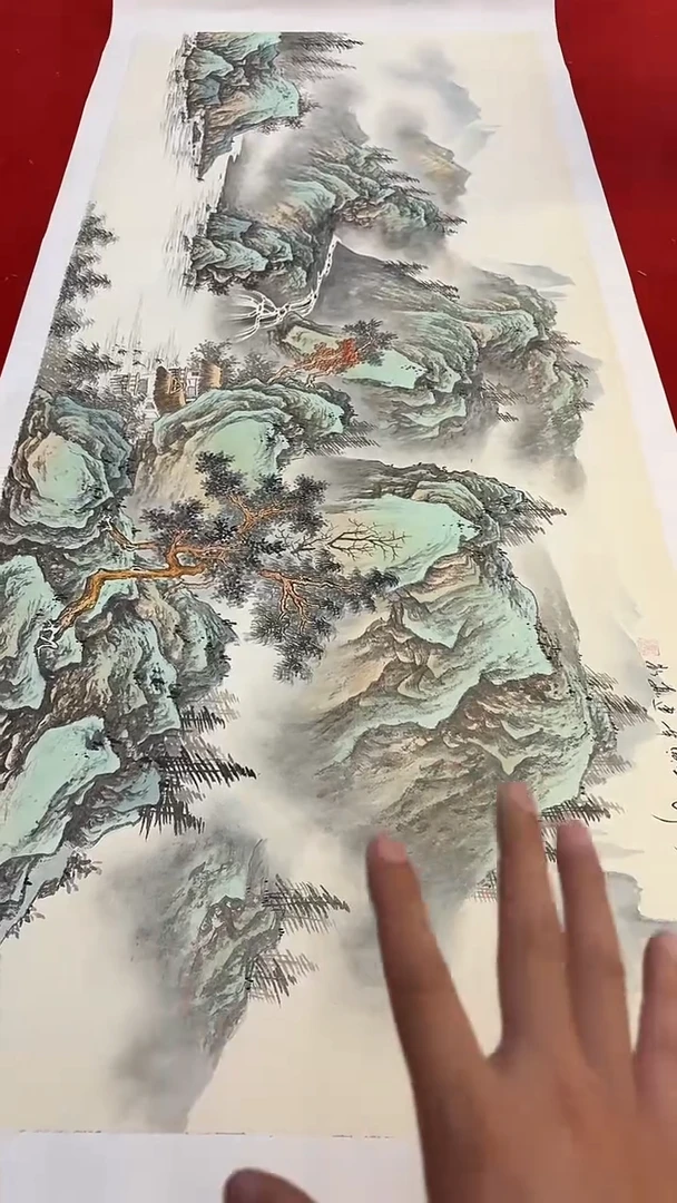 国画周建真老师绘画作品23-52