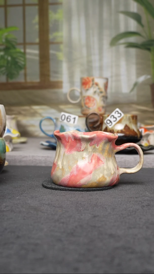 杯子陶021景德镇手工手创杯子