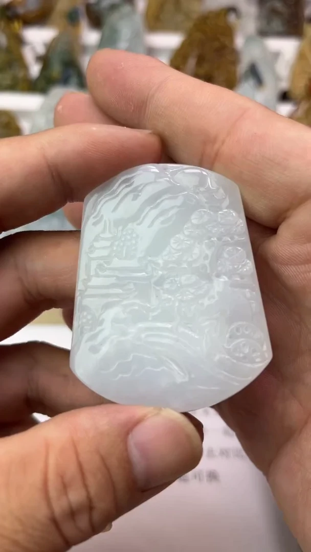 翡翠未镶嵌颈饰天然翡翠多样性发其一