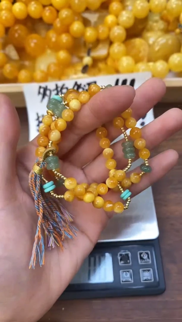 裸石琥珀未镶嵌天然琥珀蜜蜡