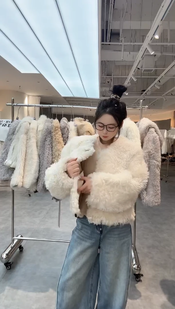 托斯卡纳羊皮羊毛B56088