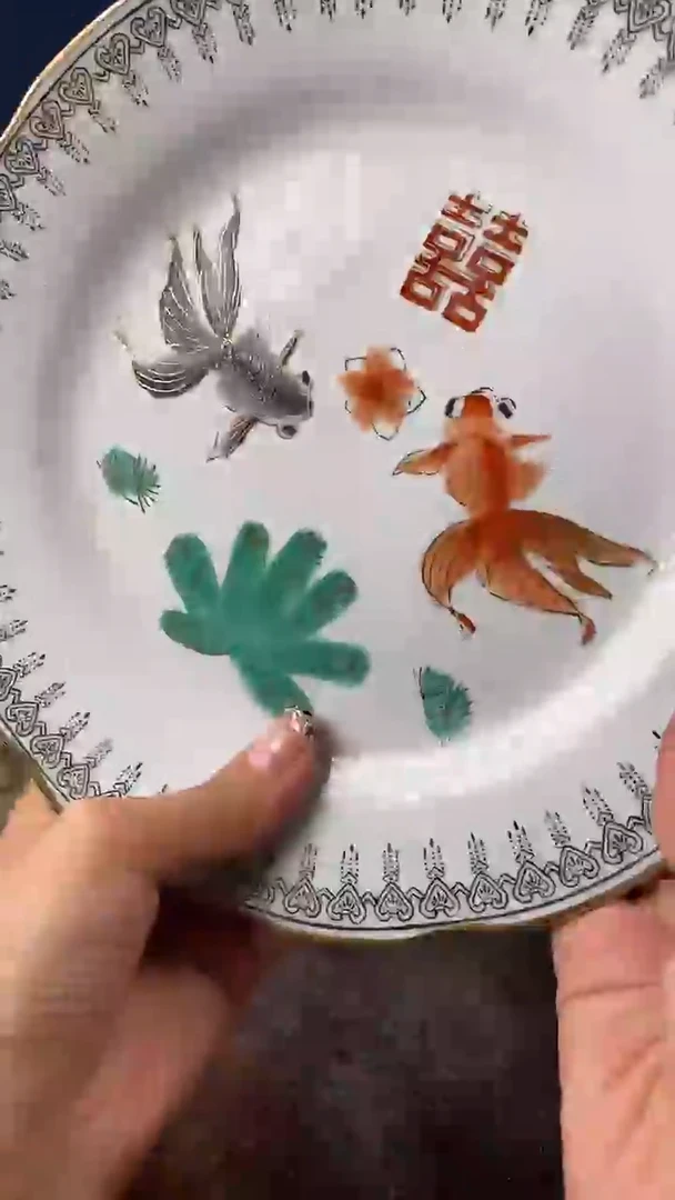 摆件微瑕景德镇厂瓷摆件单件