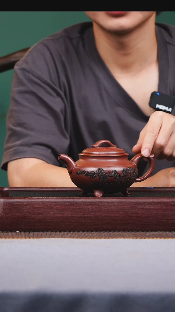 茶壶紫砂宜兴原矿紫砂作品