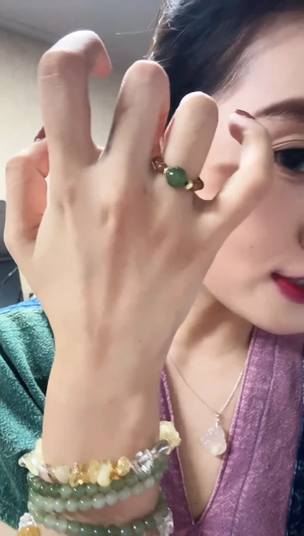 和田玉戒指未镶嵌和田玉库克戒指