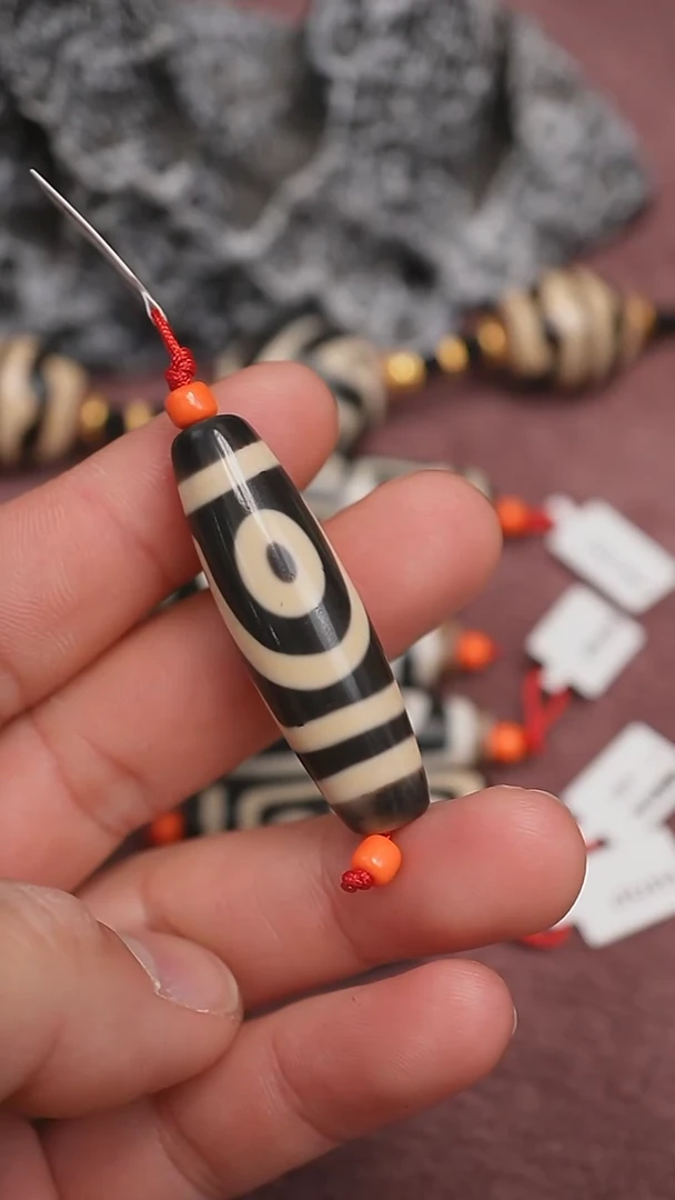 【闪购商品】玛瑙/玉髓颈饰未镶嵌博古2