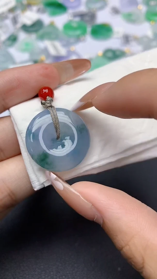 颈饰未镶嵌翡翠a货假一赔三支持复检百元上9元证书费自理