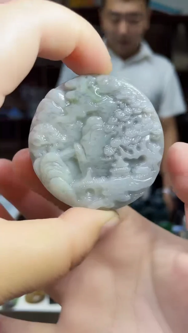 和田玉未镶嵌颈饰1